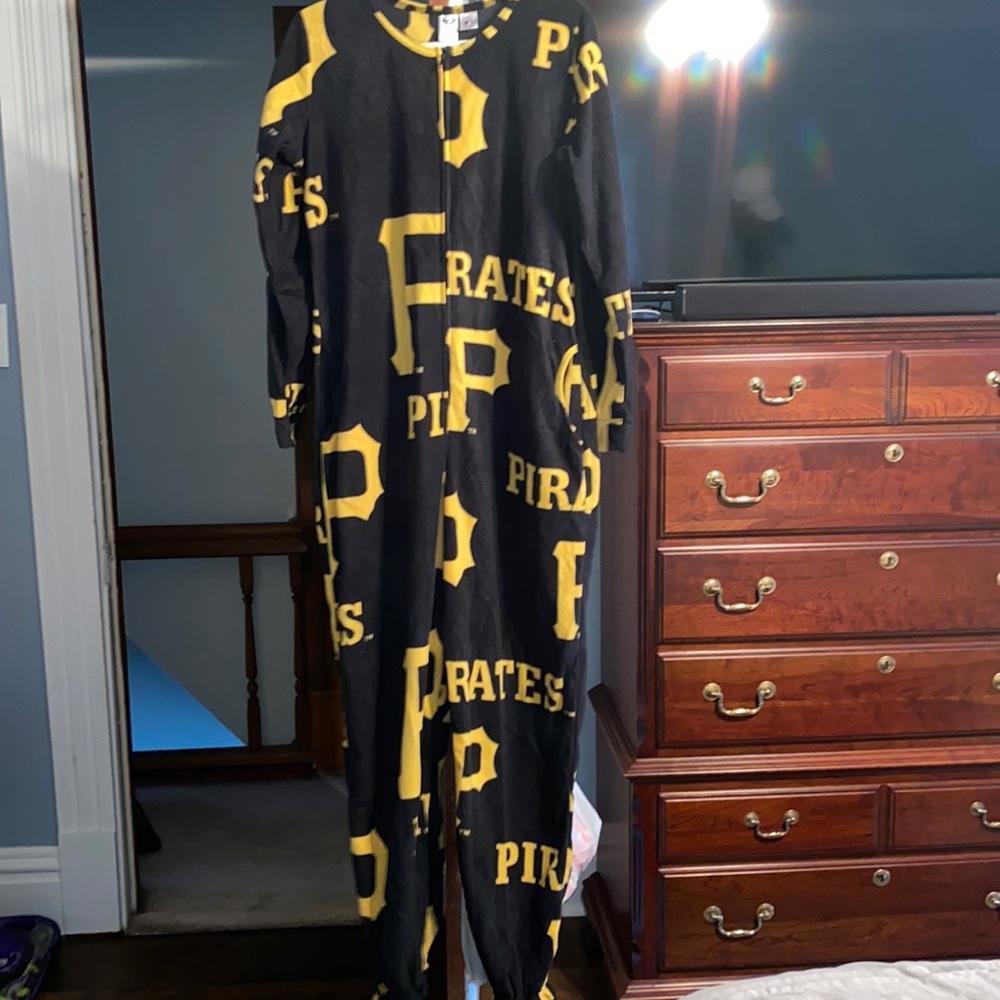 Pirates Footed Onesie